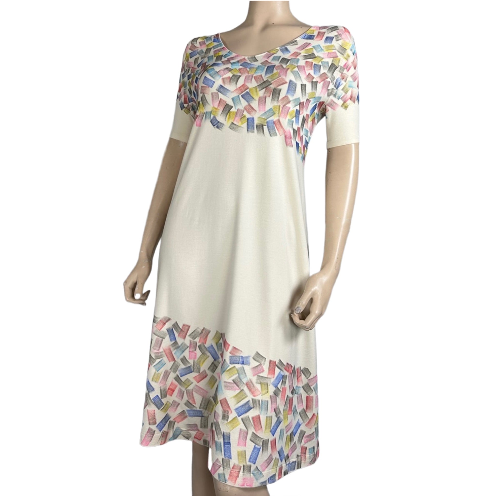 Hand painted Alice Aline Relaxed-Fit Dress