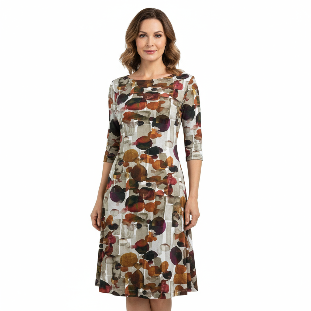 Sand Circles Lucia Dress