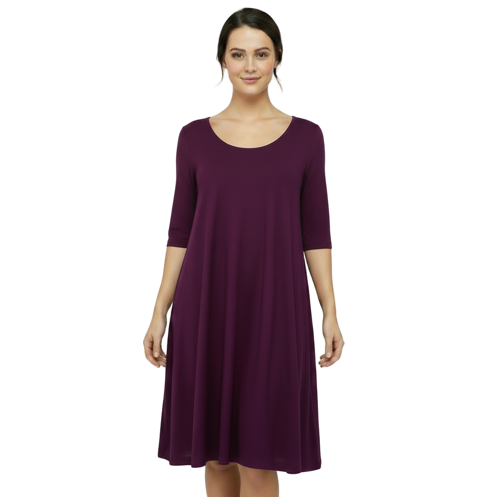 Solid Black Alice Relaxed-Fit