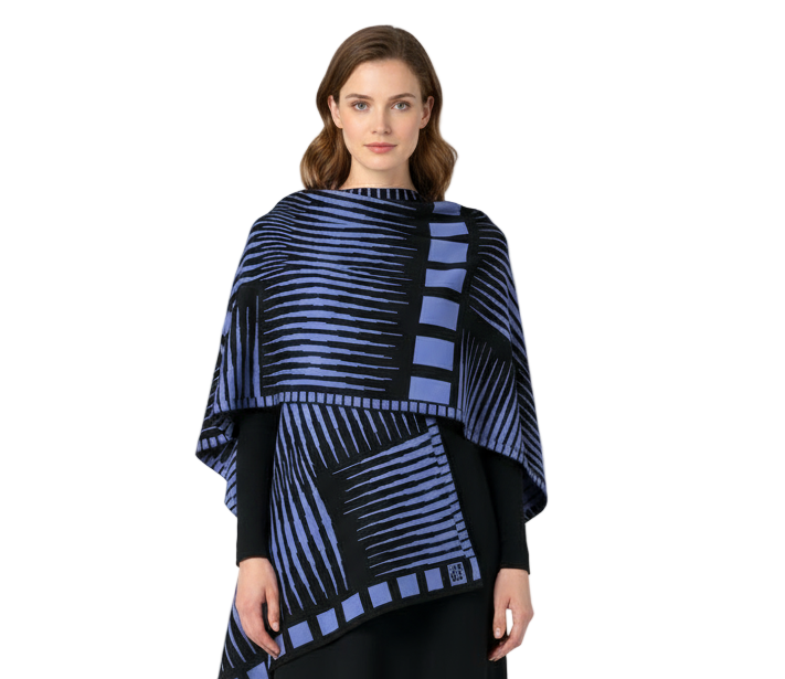 Tides: Reversible Cape Black Light Blue