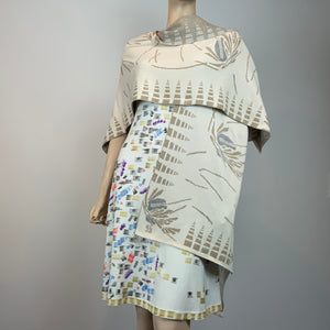 Hand Painted Katie Silk Jersey Dress: individually painted by Sharon