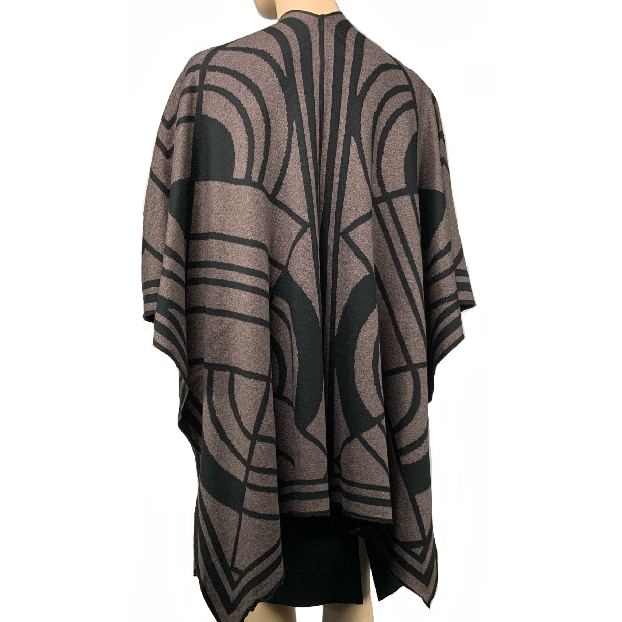 Deco Cape Black & Bronze