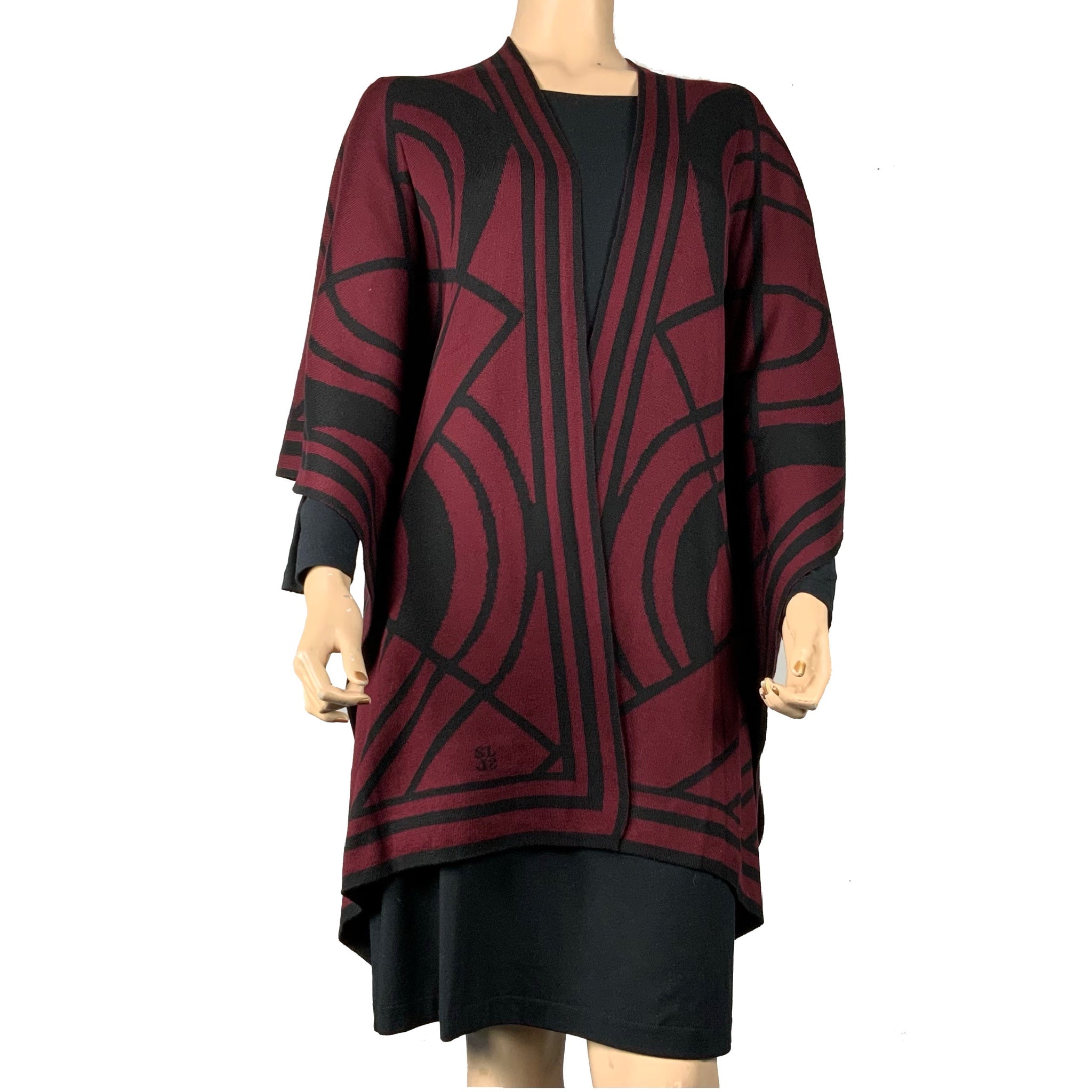 Deco Cape Black & Cabernet