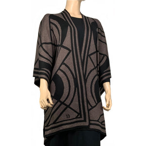 Deco Cape Black & Bronze