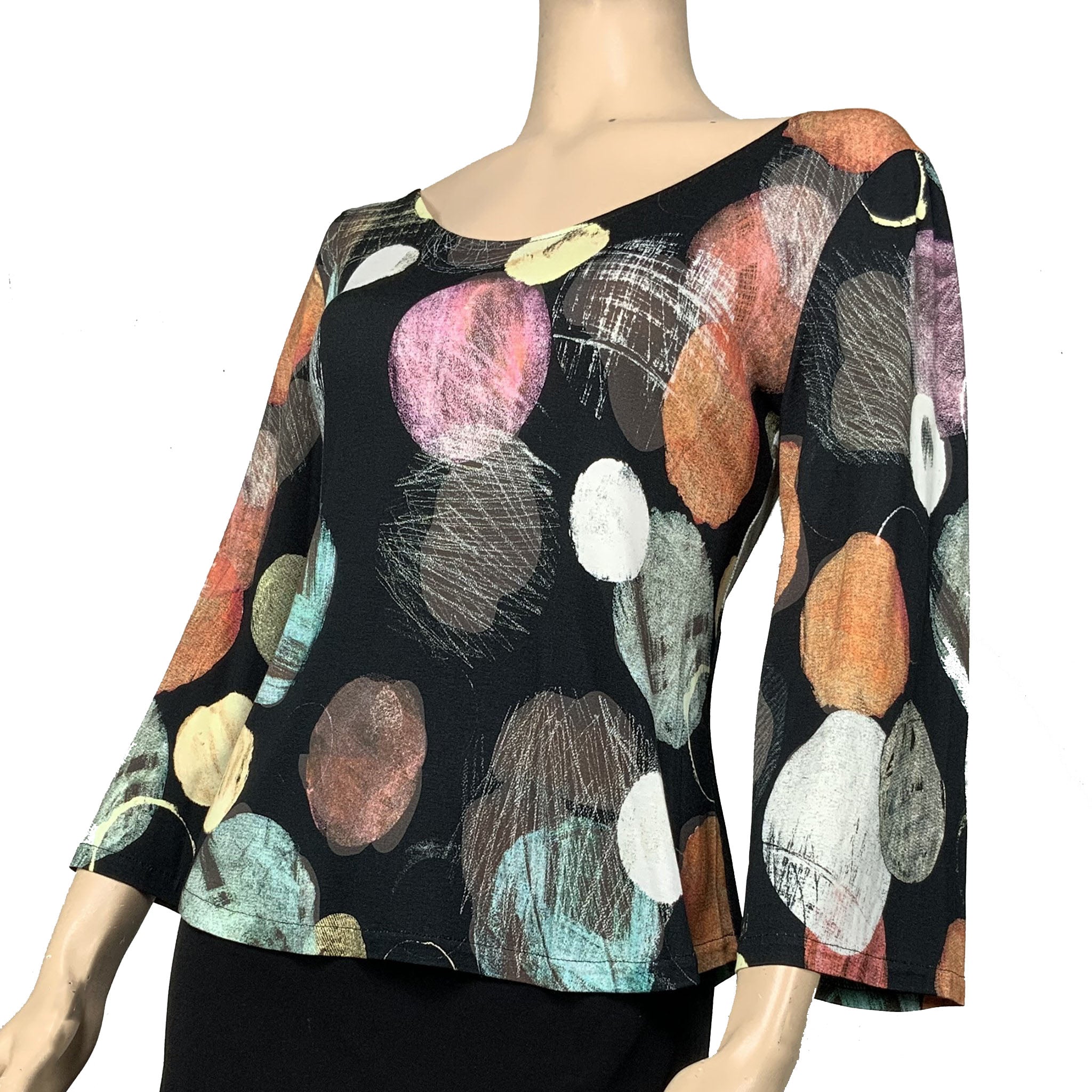 Carnivale Ava Top Flared Sleeve