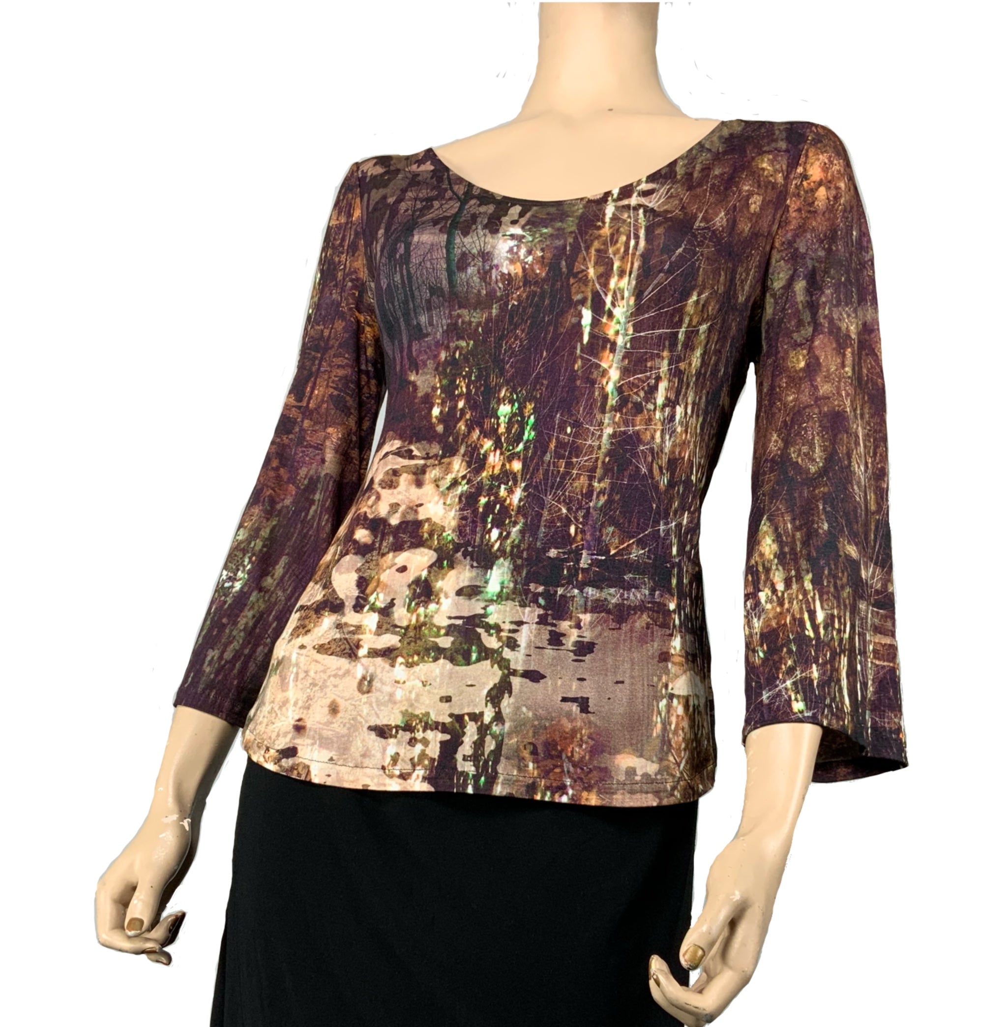 Forest Ava Top Flared Sleeve