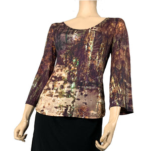 Forest Ava Top Flared Sleeve