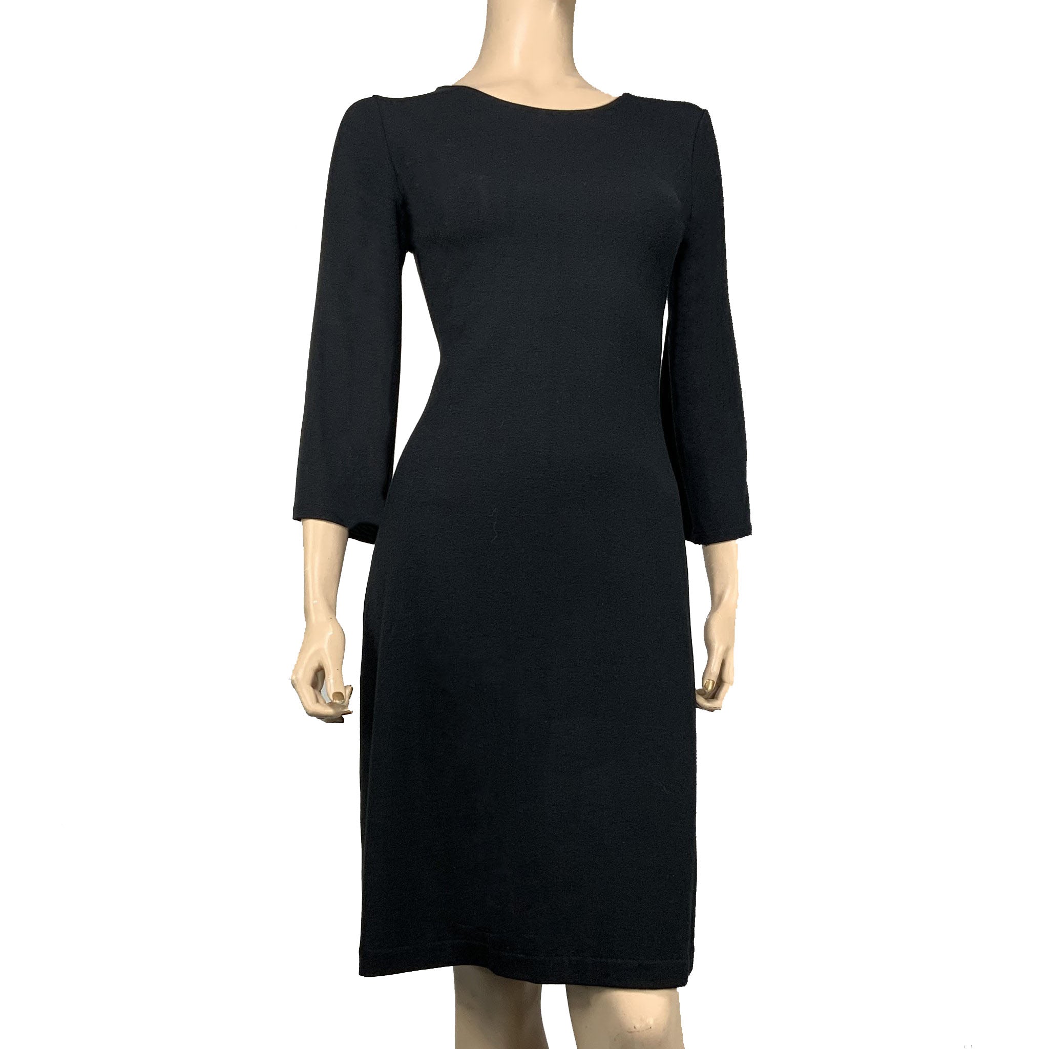 Solid Ruby Dress, Michelle fit, Flared Sleeve
