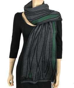 Mid-Century Dark Grey, Hunter Green, Black