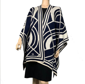 Deco Cape Black & Cream