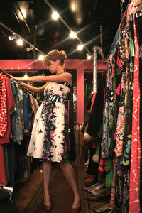 Masie in Sharon London Reconstructed Vintage Mary Dress