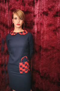 Masie in vintage 1960's dress