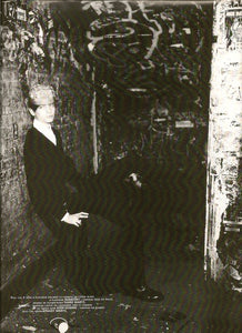 Photoshoot by Ellen Von Unworth atCBGB's