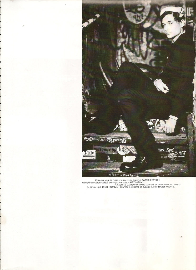 Photoshoot by Ellen Von Unworth atCBGB's
