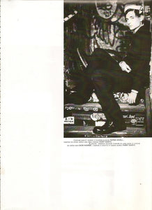 Photoshoot by Ellen Von Unworth atCBGB's