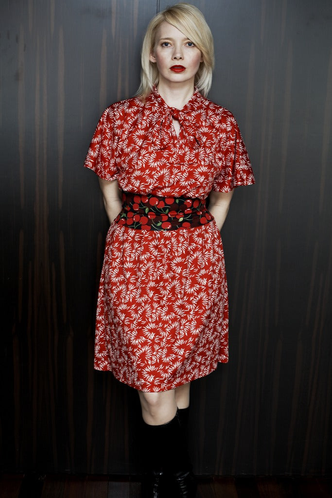 Susan wearing Cari dress