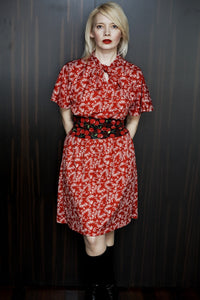 Susan wearing Cari dress